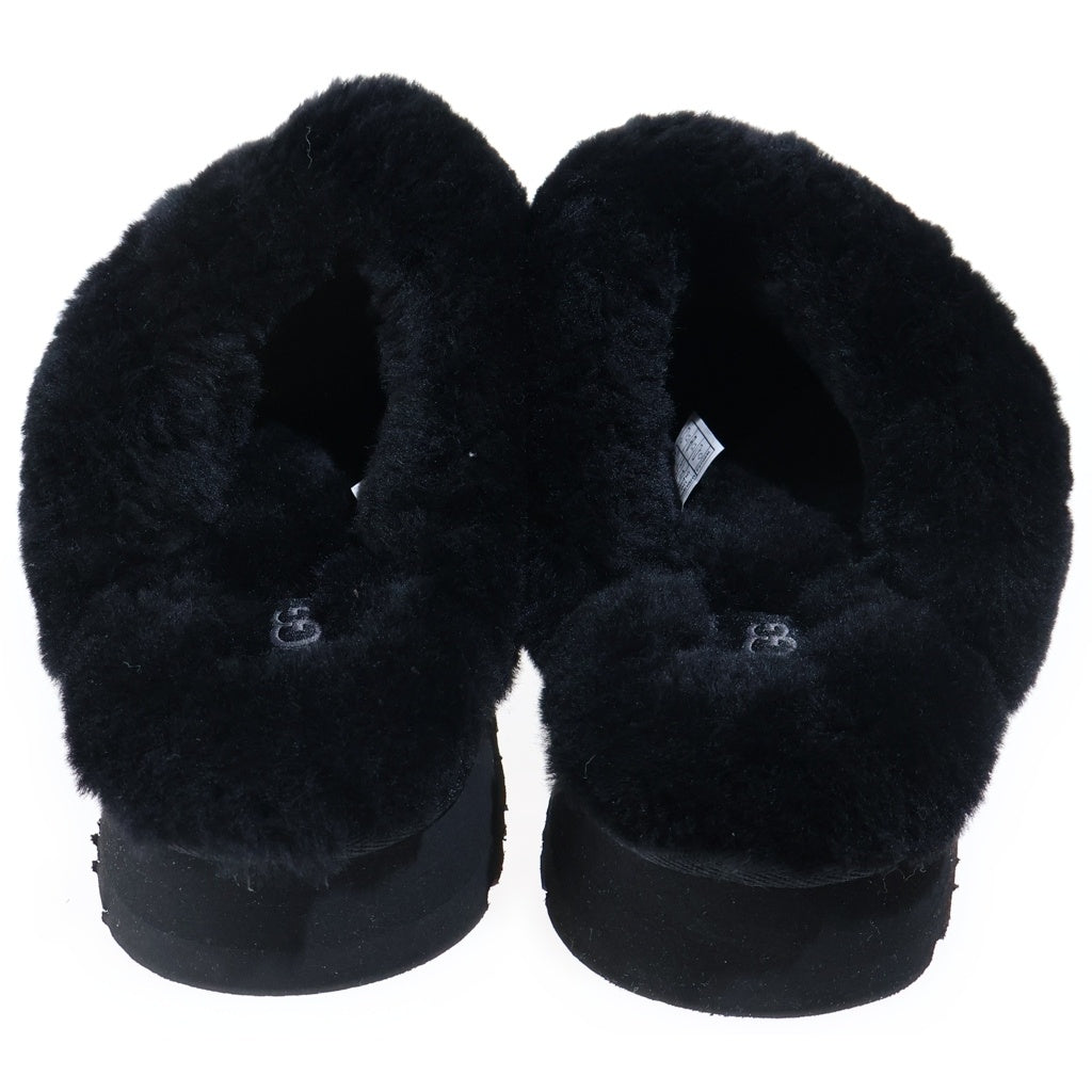 UGG(アグ) DISQUETTE ディスケット サンダル スリッポン 厚底 ムートン ブラック 1122550 レディース