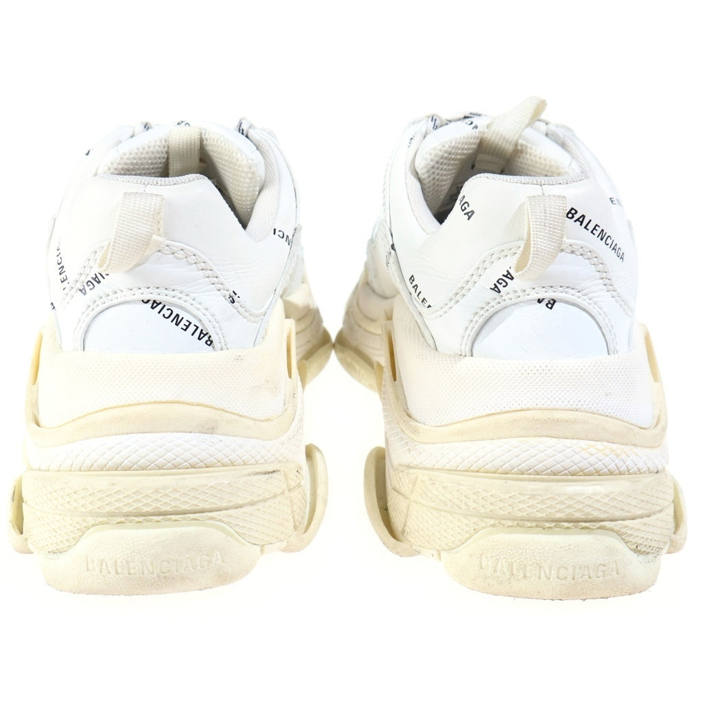 BALENCIAGA(バレンシアガ) TRIPLE S トリプルS ダッド ローカットスニーカー ホワイト レディース 524039