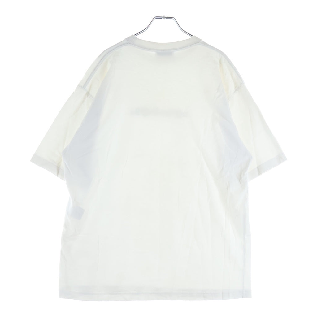 BALENCIAGA(バレンシアガ) ロゴプリント クルーネック 半袖Tシャツカットソー ホワイト 620941 レディース