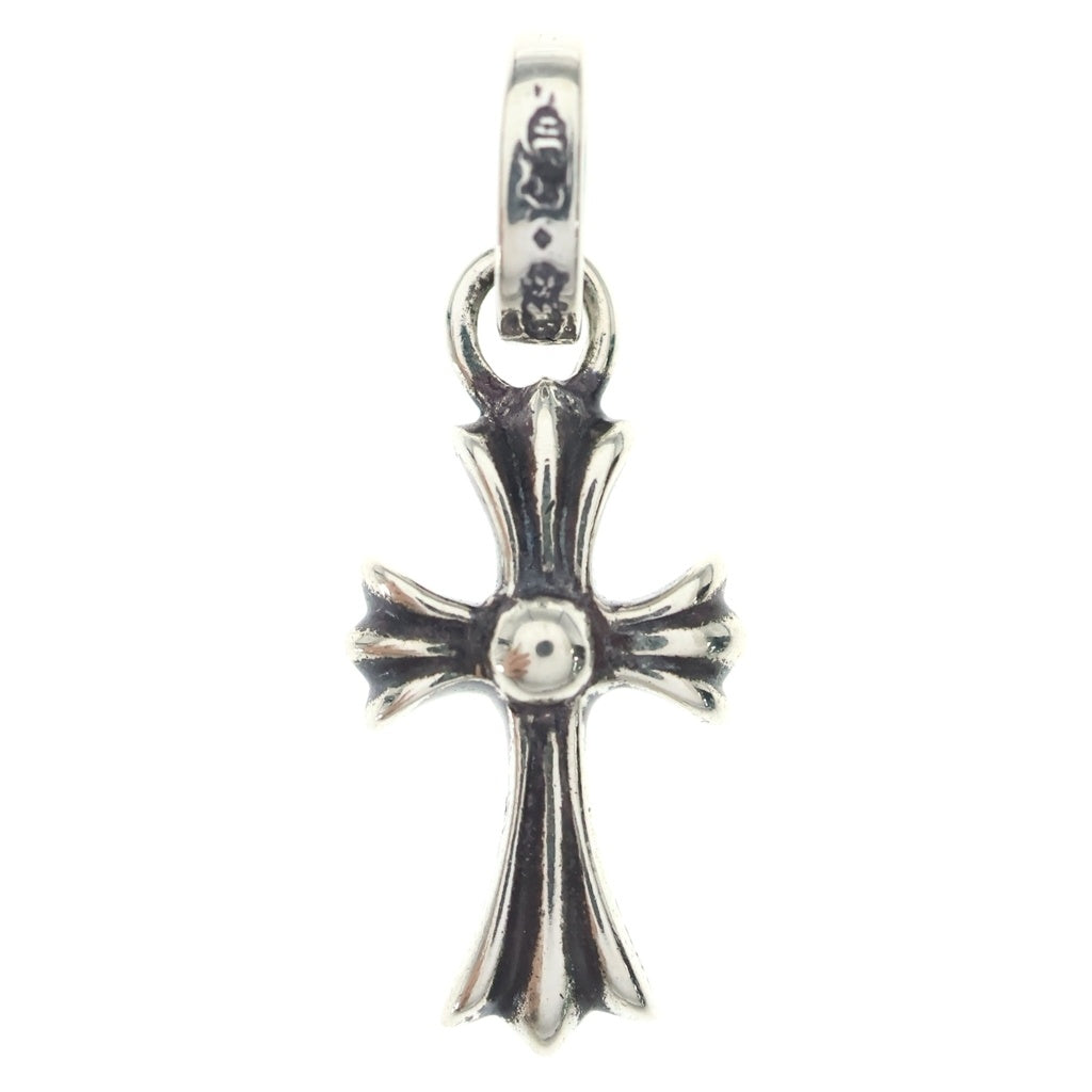 CHROME HEARTS(クロムハーツ) CRS BBYFAT P DMND ベイビーファットクロス PAVEダイヤ ペンダントトップ シルバーBCA234