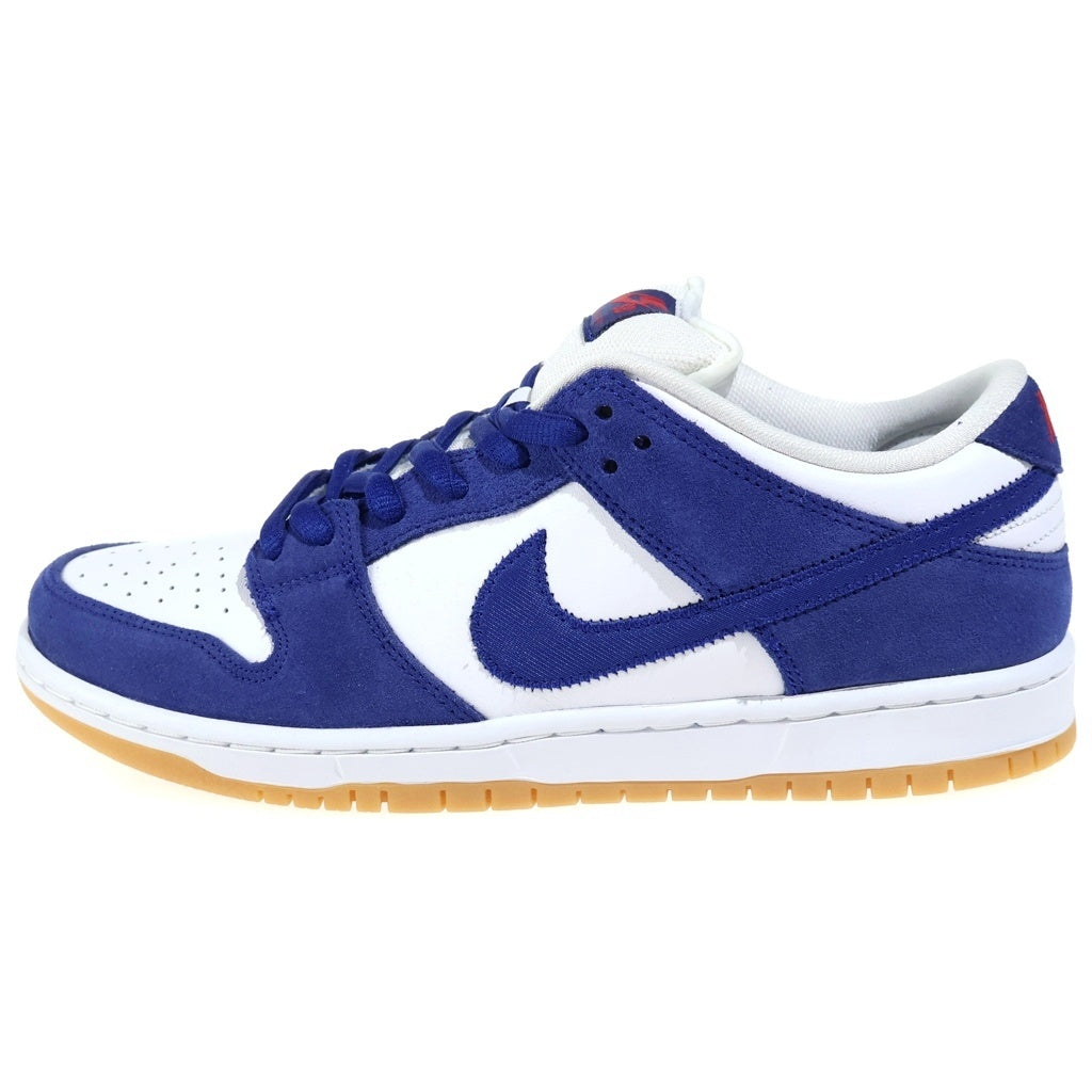 NIKE SB(ナイキエスビー) DUNK LOW PRO PRM LOS ANGELES DODGERS ダンク ロサンゼルスドジャーズ ローカットスニーカー ブルー/ホワイト US10/28cm DO9395-400