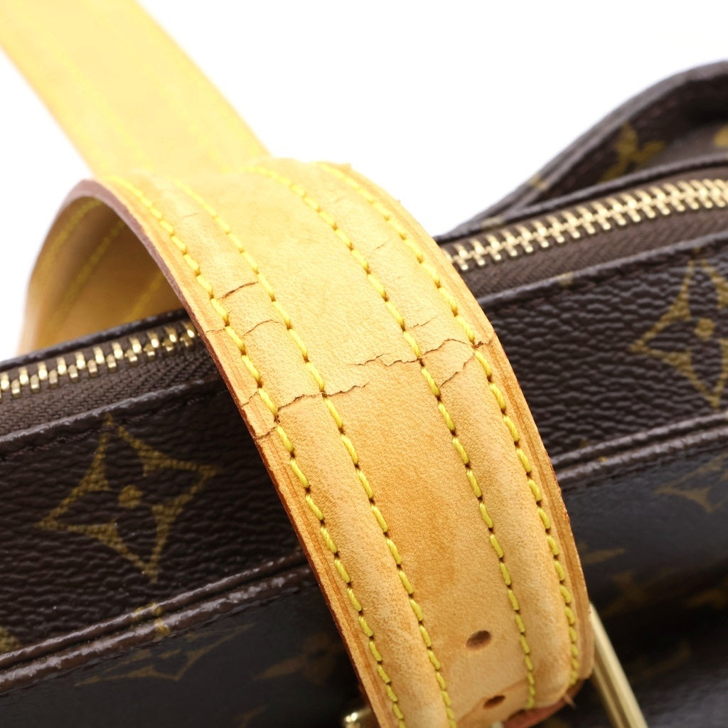 LOUIS VUITTON(ルイヴィトン) モノグラム ミュルティプリシテ ハンドバッグ トートバッグ ブラウン レザー×PVC M51162 ゴールド金具 レディース