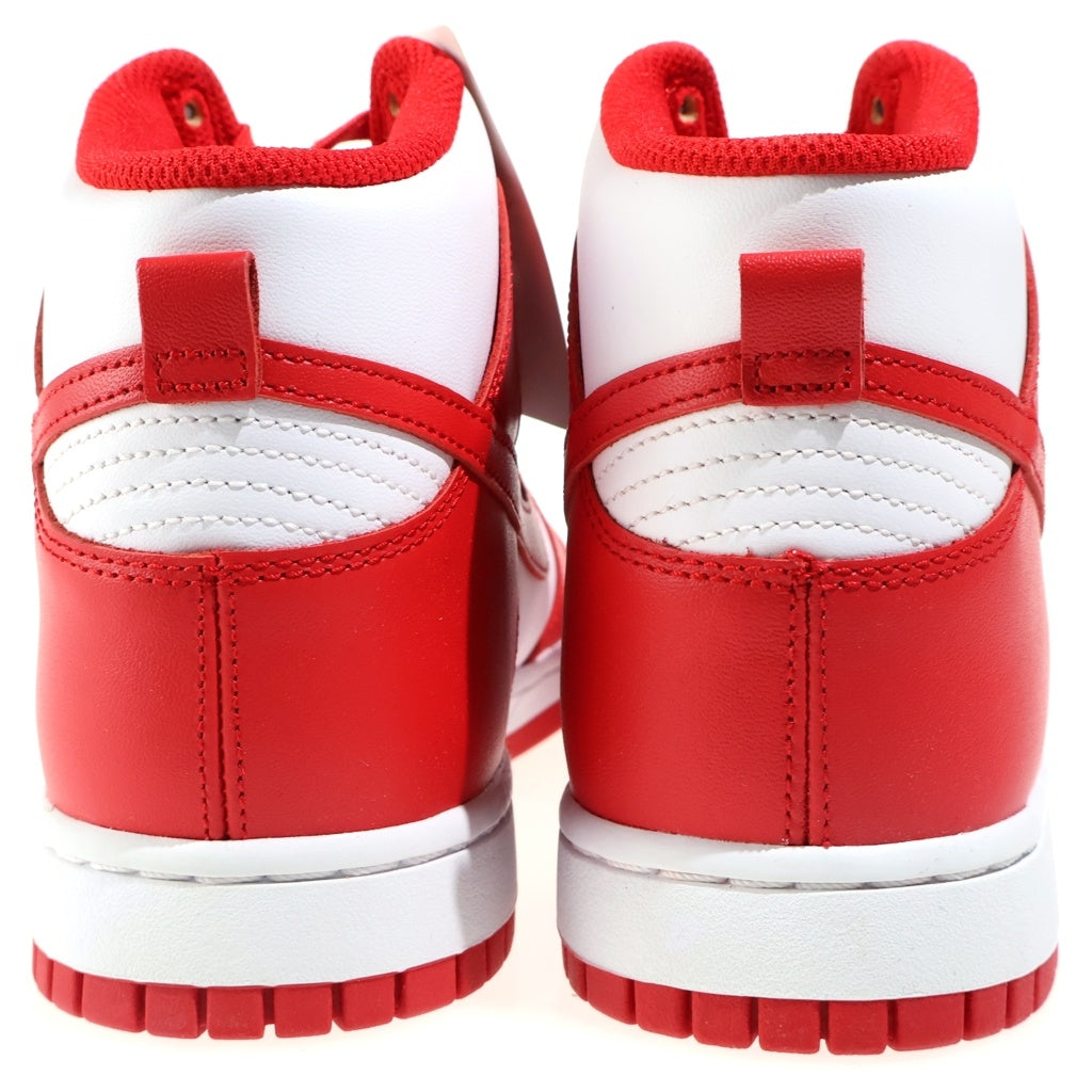 NIKE(ナイキ) DUNK HIGH RETRO CHAMPIONSHIP ダンク レトロ チャンピオンシップ ハイカットスニーカー レッド/ホワイト DD1399-106