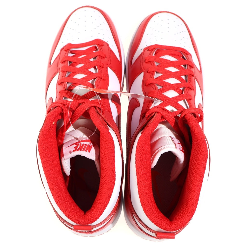 NIKE(ナイキ) DUNK HIGH RETRO CHAMPIONSHIP ダンク レトロ チャンピオンシップ ハイカットスニーカー レッド/ホワイト DD1399-106