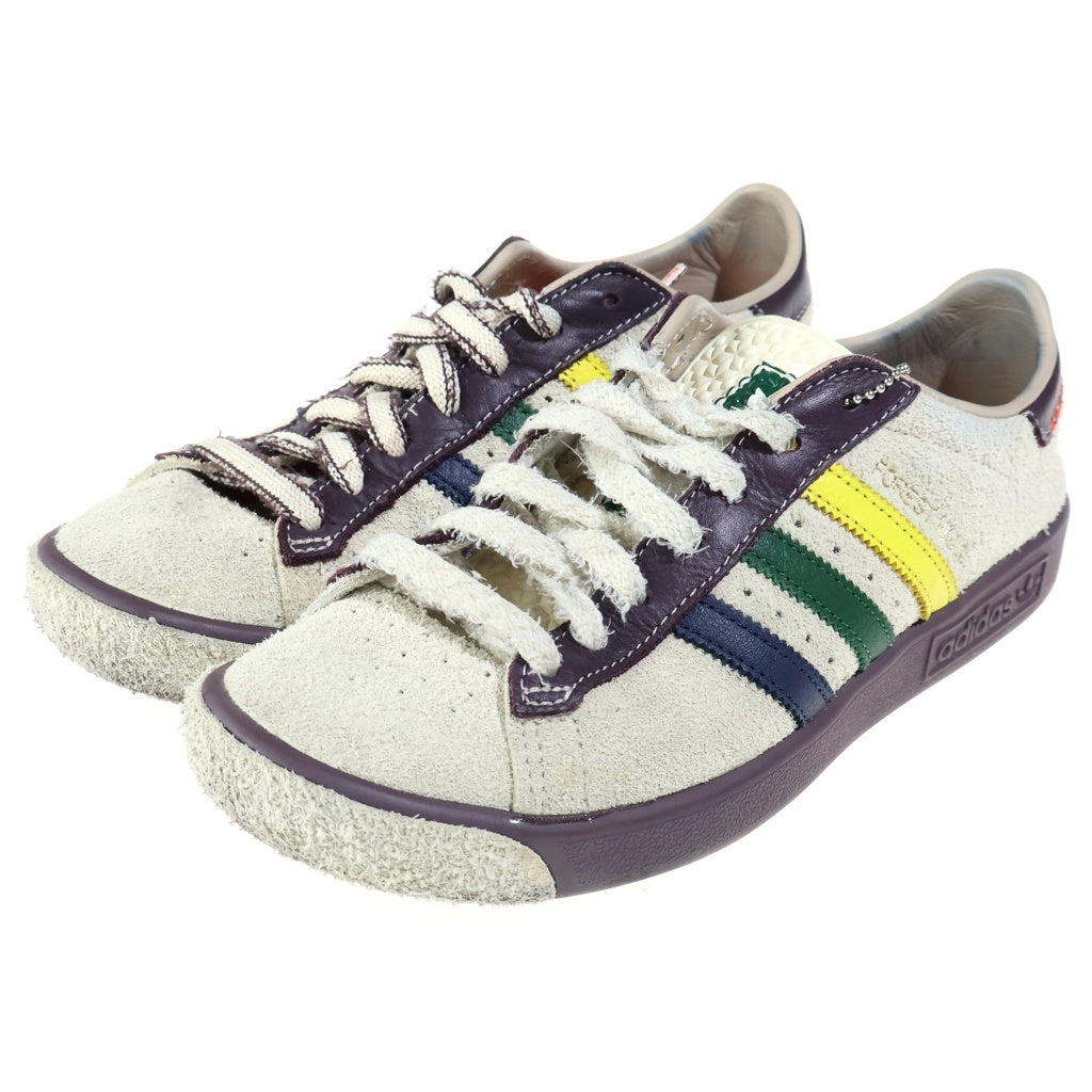 adidas(アディダス) ×BRAIN DEAD Forest Hills ブレインデッド フォレスト ヒルズ ヘアリースエード ローカットスニーカー クリームホワイト JR7943