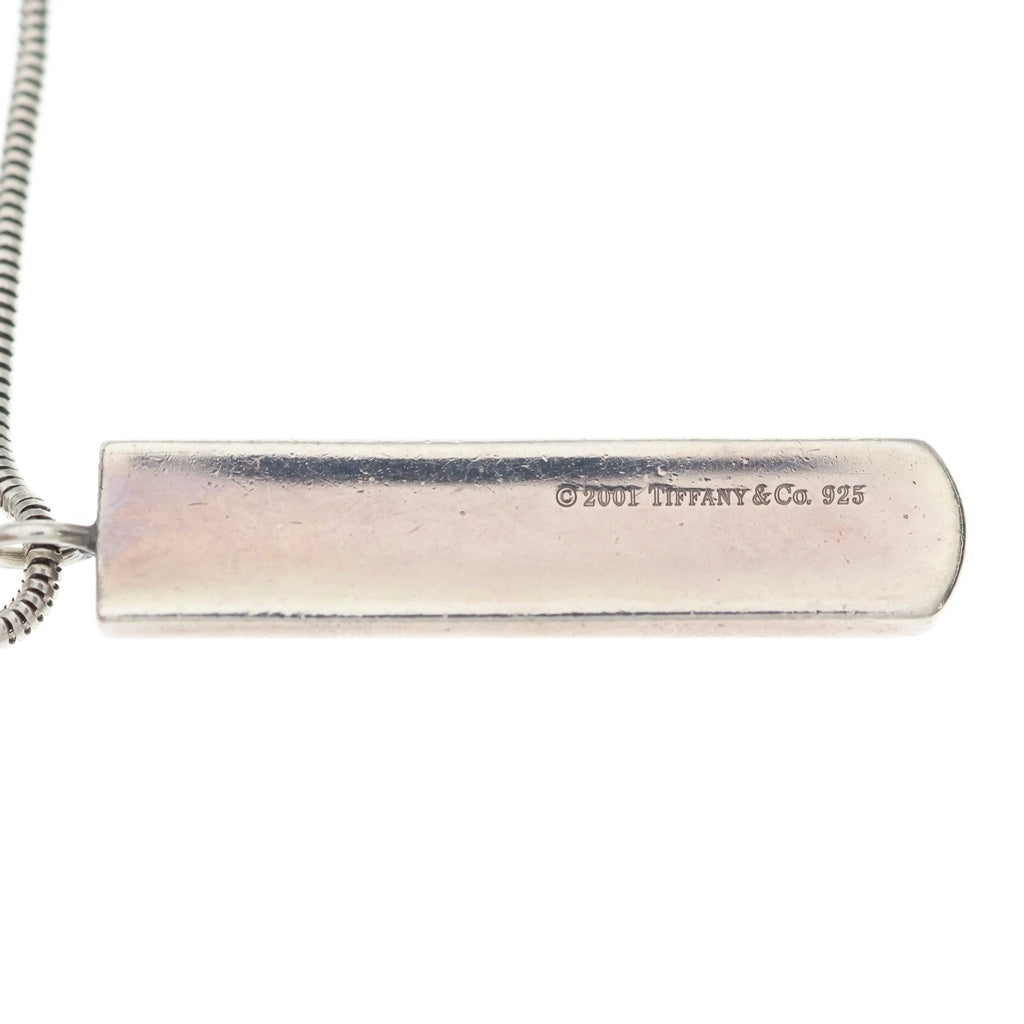 TIFFANY & Co.(ティファニー) 1837 ナロー バー ネックレス ペンダント SV925 シルバー 13.0g レディース