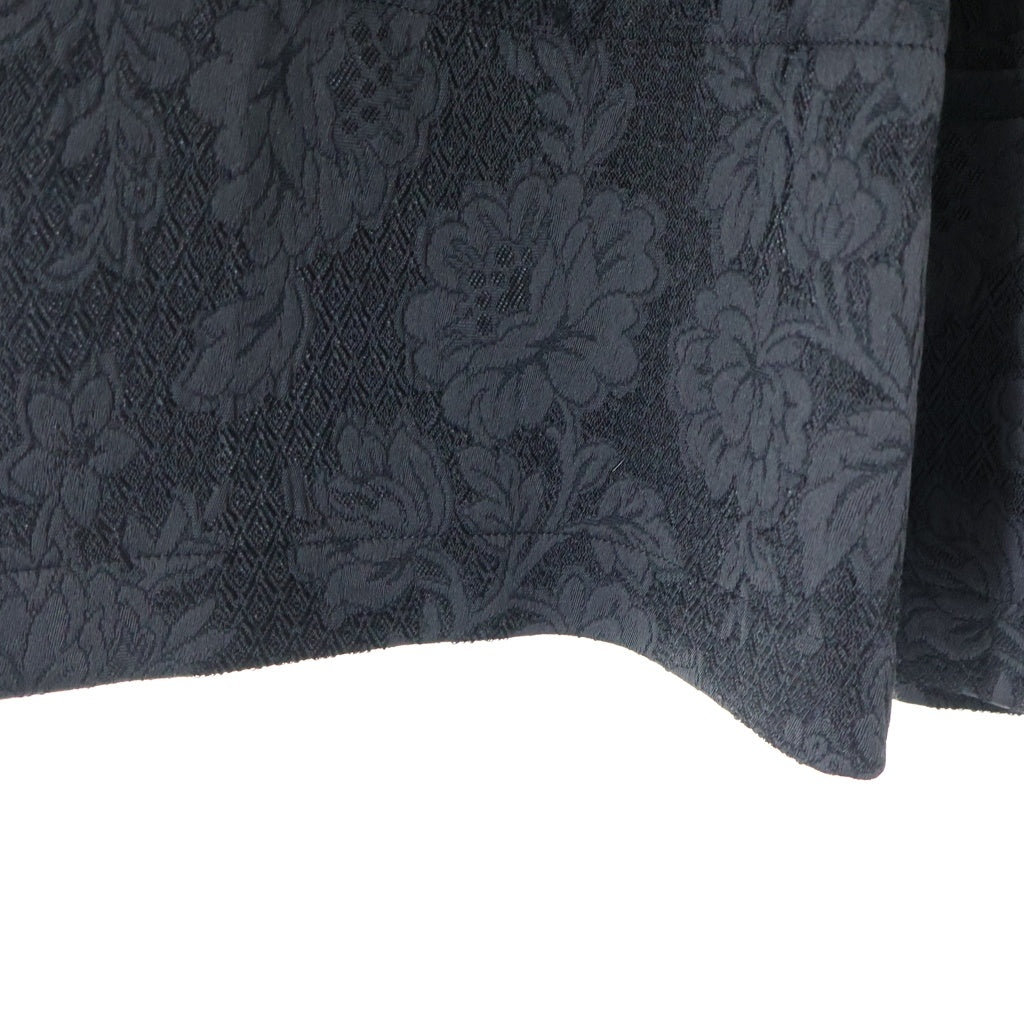 tricot COMME des GARCONS(トリコ コム デ ギャルソン) 19AW フラワー ジャガード イージー スカート ブラック TD-S006 AD2019 レディース
