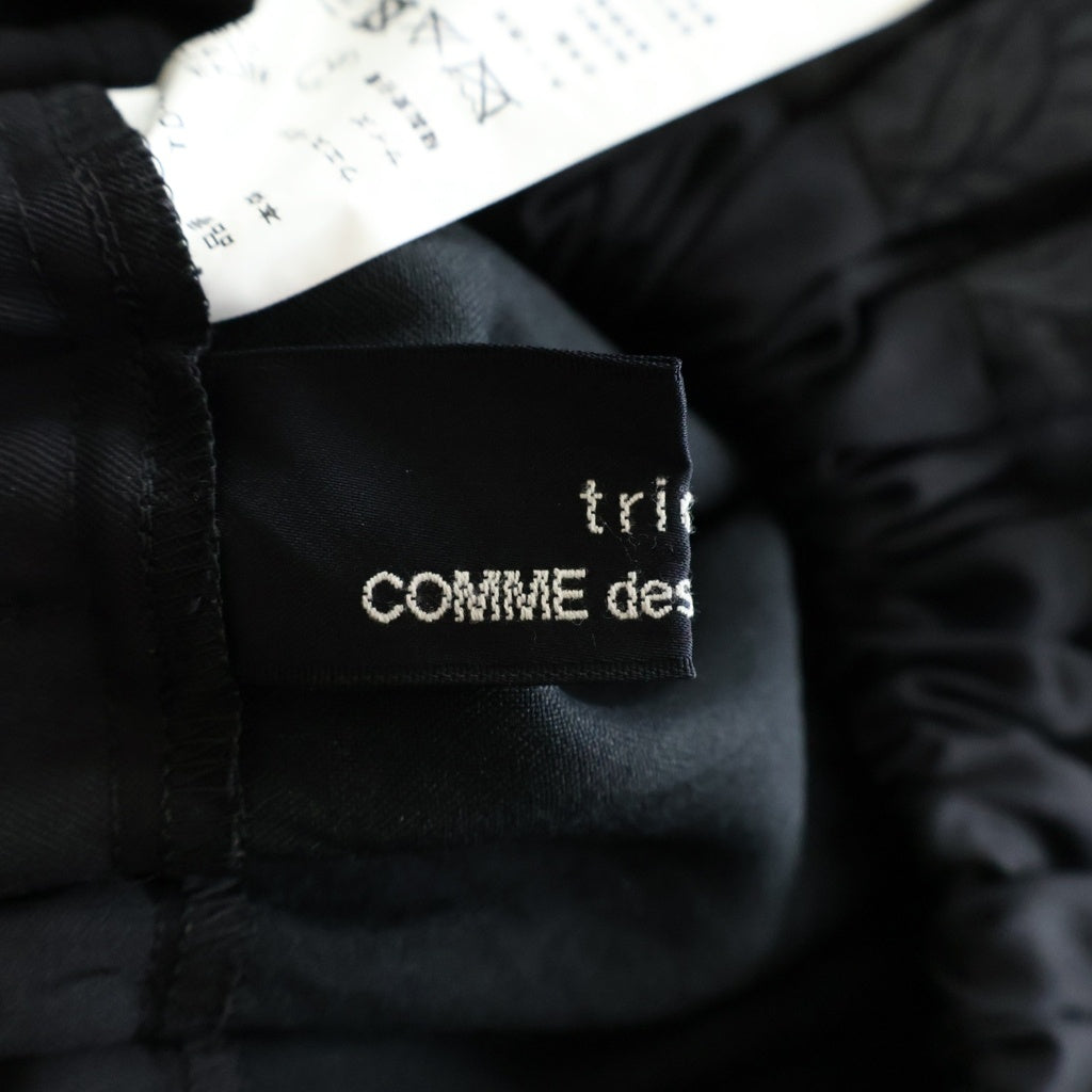 tricot COMME des GARCONS(トリコ コム デ ギャルソン) 19AW フラワー ジャガード イージー スカート ブラック TD-S006 AD2019 レディース