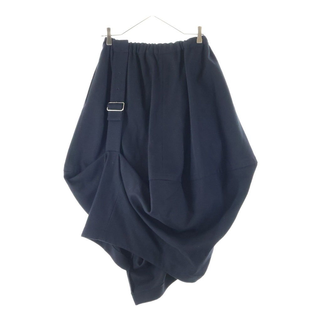 COMME des GARCONS COMME des GARCONS(コムデギャルソンコムデギャルソン) 20AW ベルト付き ロング スカート ウール ブラック RF-S009 AD2020 レディース