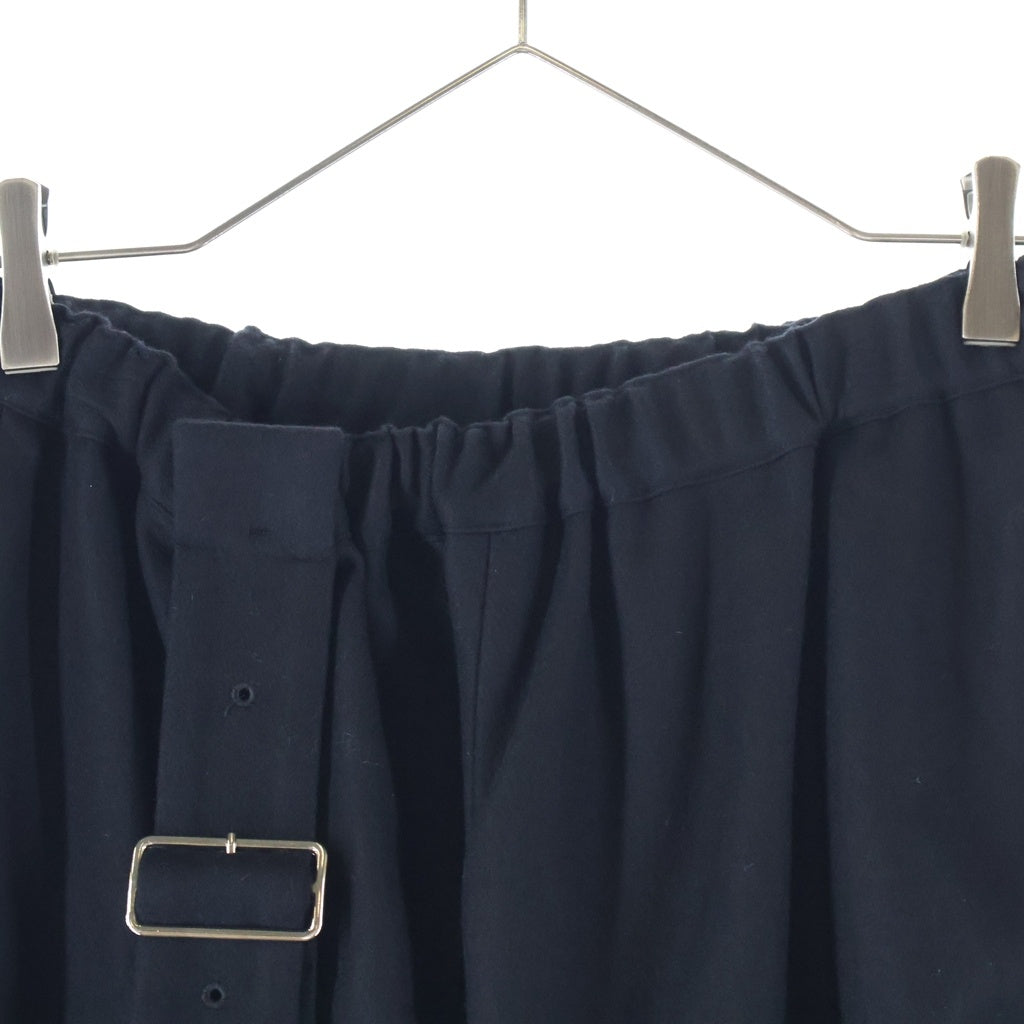 COMME des GARCONS COMME des GARCONS(コムデギャルソンコムデギャルソン) 20AW ベルト付き ロング スカート ウール ブラック RF-S009 AD2020 レディース