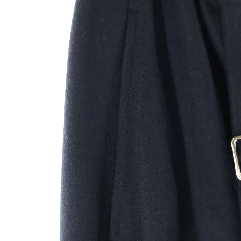 COMME des GARCONS COMME des GARCONS(コムデギャルソンコムデギャルソン) 20AW ベルト付き ロング スカート ウール ブラック RF-S009 AD2020 レディース