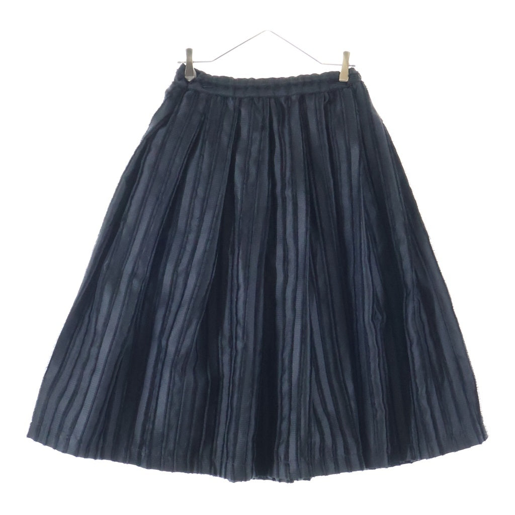 COMME des GARCONS COMME des GARCONS(コムデギャルソンコムデギャルソン) 21SS フレア デザイン スカート プリーツ ブラック RG-S014 AD2020 レディース