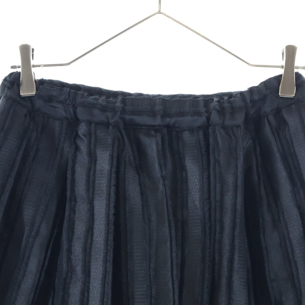COMME des GARCONS COMME des GARCONS(コムデギャルソンコムデギャルソン) 21SS フレア デザイン スカート プリーツ ブラック RG-S014 AD2020 レディース