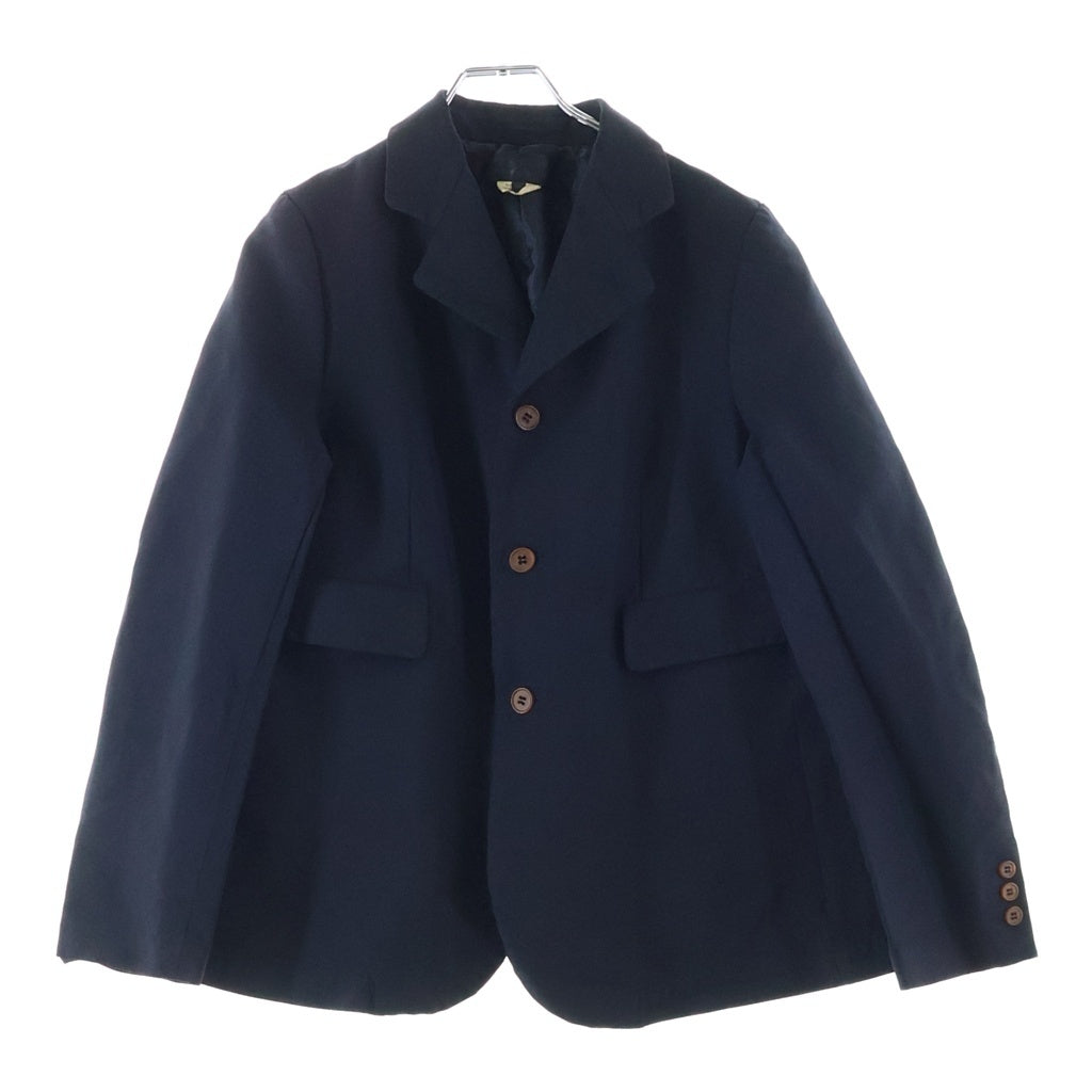 COMME des GARCONS COMME des GARCONS(コムデギャルソンコムデギャルソン) 18AW 縮絨 3B シングル テーラードジャケット ブラック RC-J020 レディース