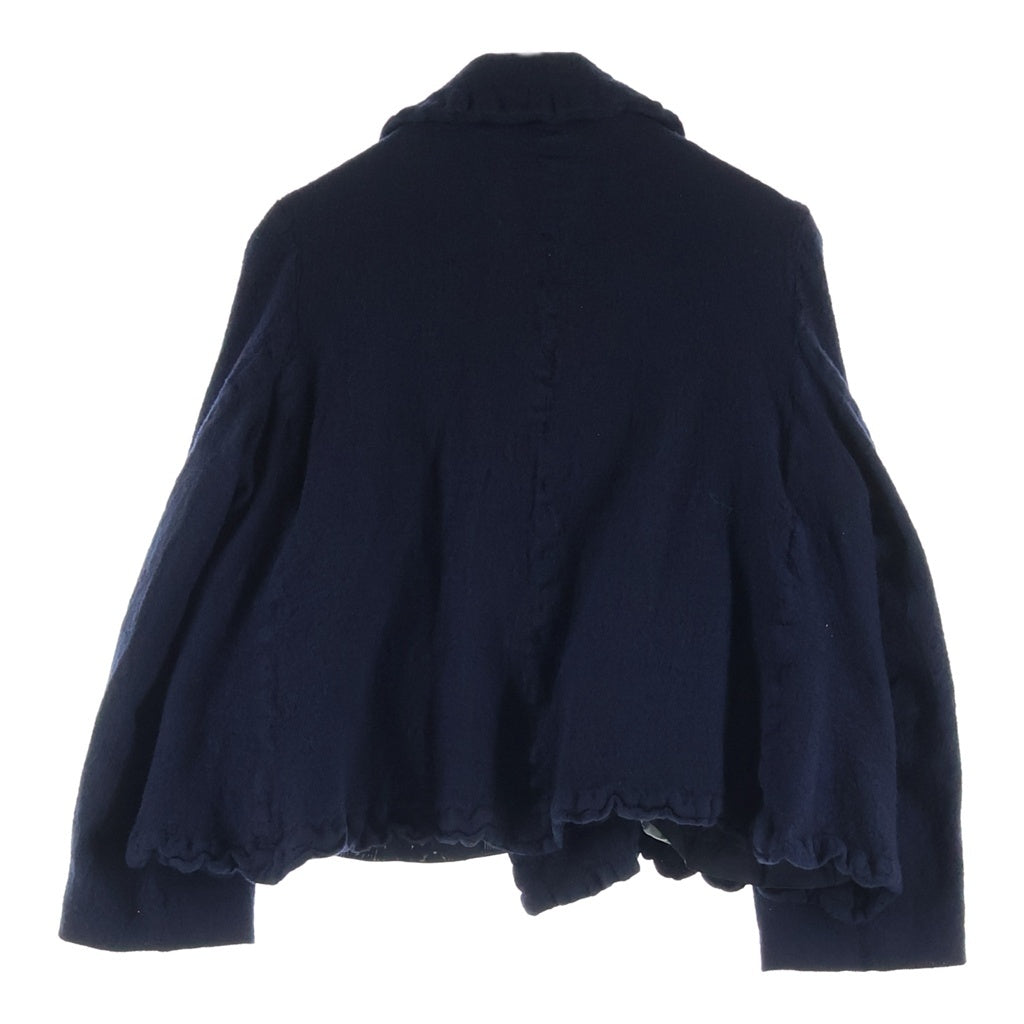 COMME des GARCONS COMME des GARCONS(コムデギャルソンコムデギャルソン) 21AW ウールリボン装飾 デザイン ジャケット ブラック RH-J006 レディース