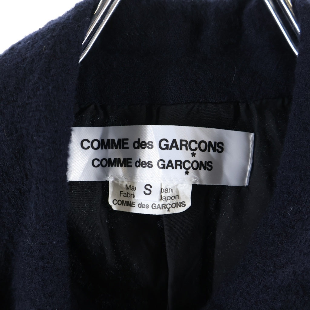COMME des GARCONS COMME des GARCONS(コムデギャルソンコムデギャルソン) 21AW ウールリボン装飾 デザイン ジャケット ブラック RH-J006 レディース
