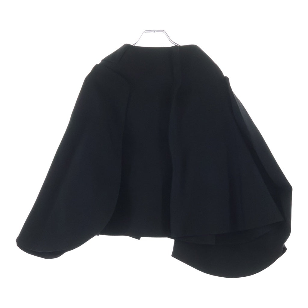 COMME des GARCONS COMME des GARCONS(コムデギャルソンコムデギャルソン) アシンメトリー ウール ショートジャケット ブラック RJ-J029 レディース