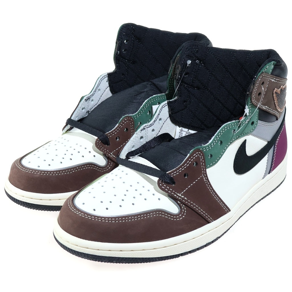 NIKE(ナイキ) AIR JORDAN HIGH OG HAND CRAFTED エアジョーダン 1 ハンド クラフテッド ハイカットスニーカー マルチ US10/28cm DH3097-001