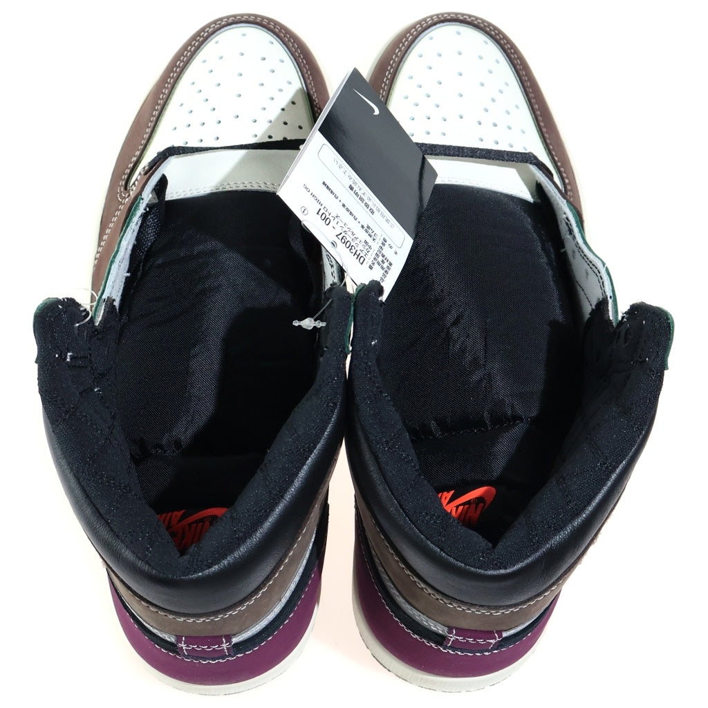 NIKE(ナイキ) AIR JORDAN HIGH OG HAND CRAFTED エアジョーダン 1 ハンド クラフテッド ハイカットスニーカー マルチ US10/28cm DH3097-001