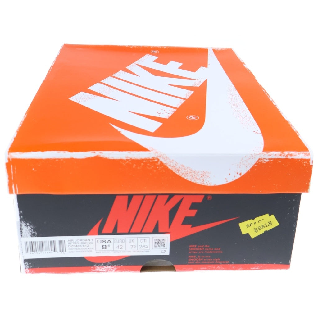 NIKE(ナイキ) AIR JORDAN 1 HIGH OG CHICAGO LOST & FOUND DZ5485-612 エアジョーダン1 ハイ ロスト アンド ファウンド ハイカットスニーカー レッド/ホワイト US8.5/26.5cm