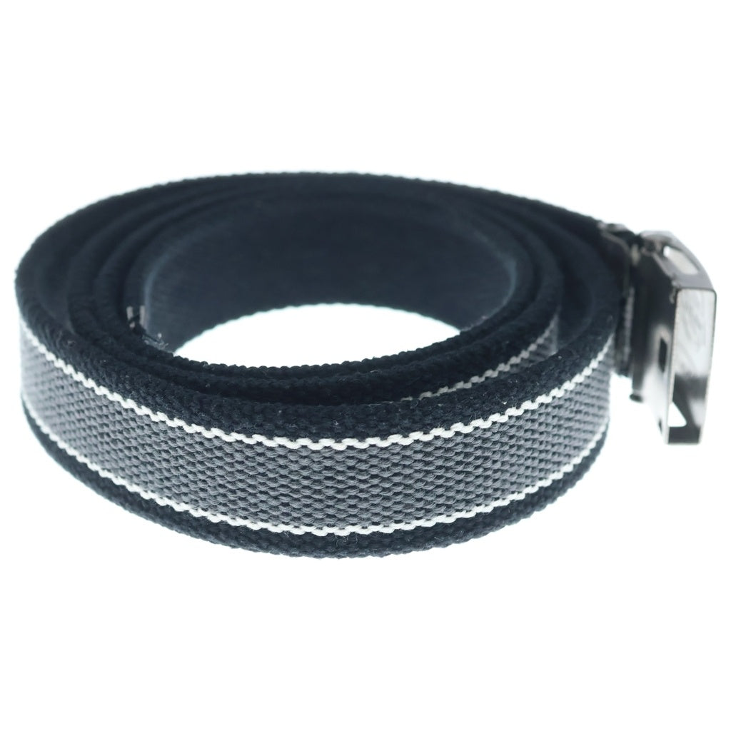 SUPREME(シュプリーム) 22SS ×Dickies Stripe Webbing Belt ディッキーズ ストライプウェビングベルト ガチャベルト ブラック/シルバー