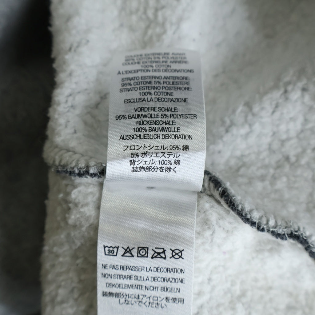 SUPREME(シュプリーム) 21AW S Logo Split Hooded Sweatshirt Sロゴ スプリットフーディー プルオーバーパーカー グレー