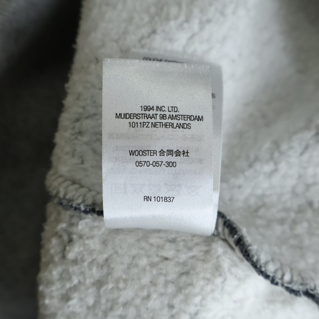 SUPREME(シュプリーム) 21AW S Logo Split Hooded Sweatshirt Sロゴ スプリットフーディー プルオーバーパーカー グレー