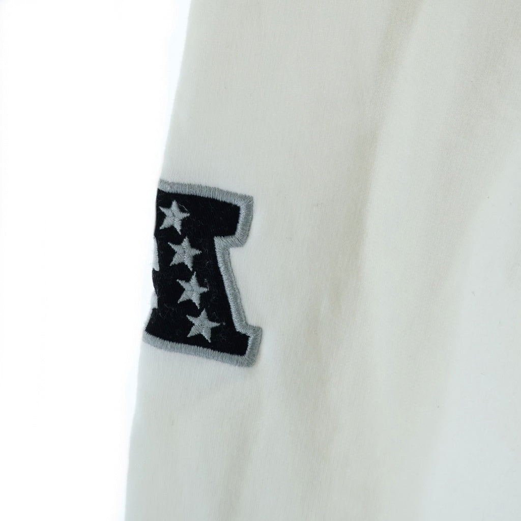 SUPREME(シュプリーム) 19SS ×NFL Raiders 47 Hooded Hoodie レイダース ロゴプリント スウェット プルオーバー パーカー ホワイト