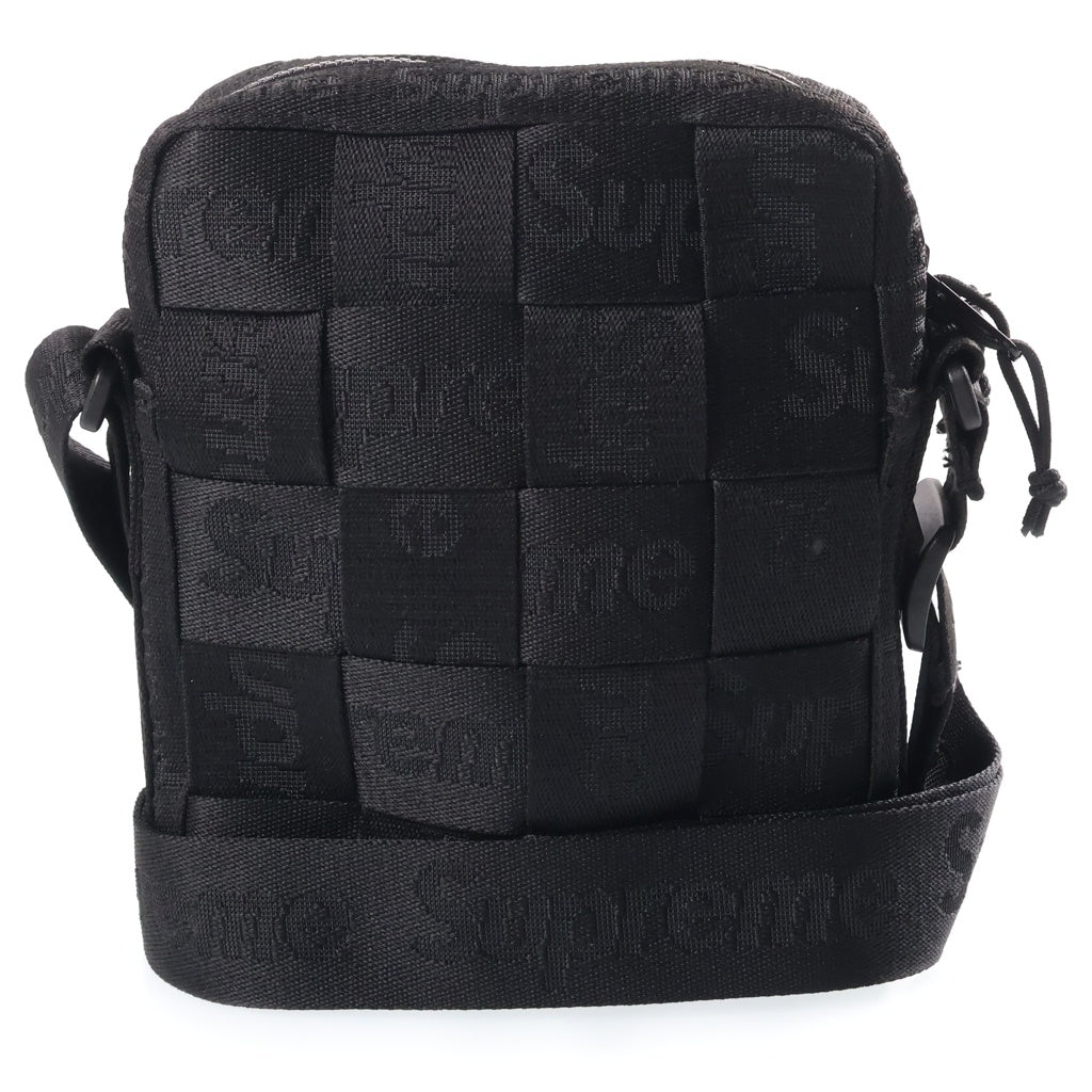 SUPREME(シュプリーム) 24SS Woven Shourder Bag ウーブン ショルダーバッグ ブラック