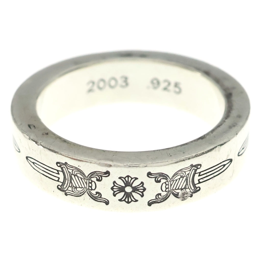 CHROME HEARTS(クロムハーツ) 6mm SPACER DAGGER 6mmスペーサーリング ダガー シルバーBCA335