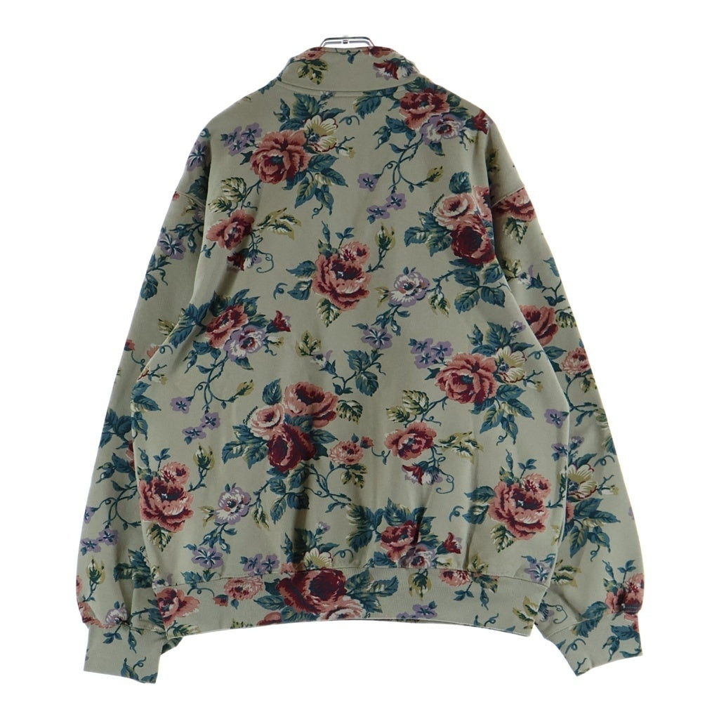 SUPREME(シュプリーム) 26SS Small Box Half Zip Pullover スモールボックスロゴ フローラル ハーフジップ スウェット プルオーバー トレーナー ベージュ