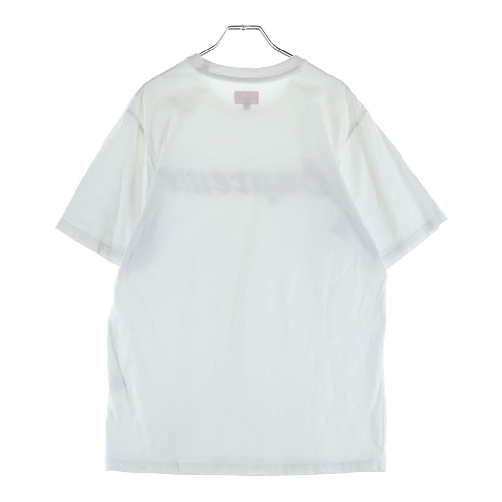 SUPREME(シュプリーム) 21SS Floral Applique S/S Top フローラルアップリケ クルーネック 半袖Tシャツカットソー ホワイト