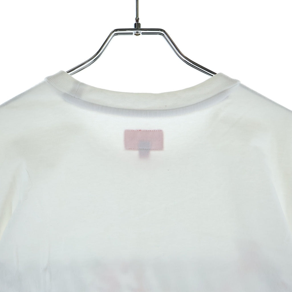 SUPREME(シュプリーム) 21SS Floral Applique S/S Top フローラルアップリケ クルーネック 半袖Tシャツカットソー ホワイト