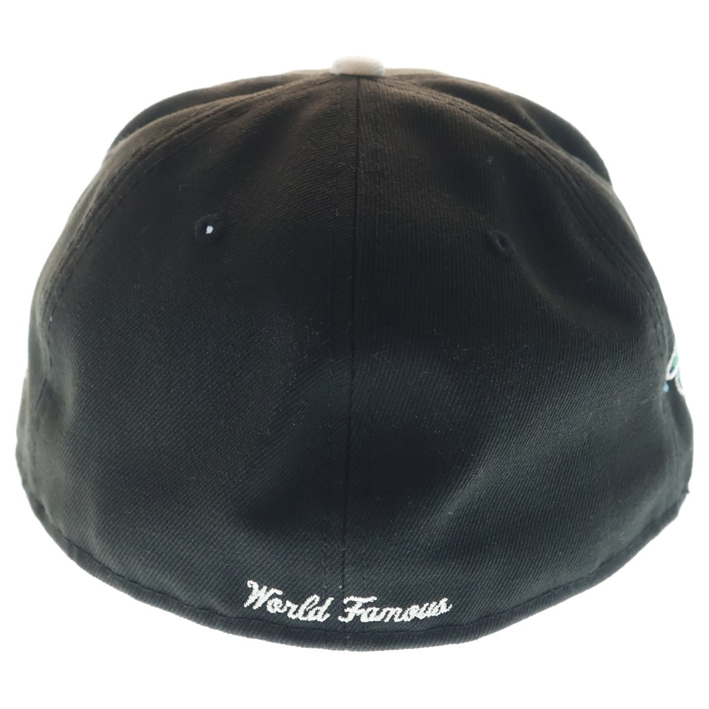 SUPREME(シュプリーム) 22SS ×NEW ERA 2-Tone Box Logo ニューエラ 2トーン ボックスロゴ ベースボール キャップ 帽子 ブラック/ホワイト
