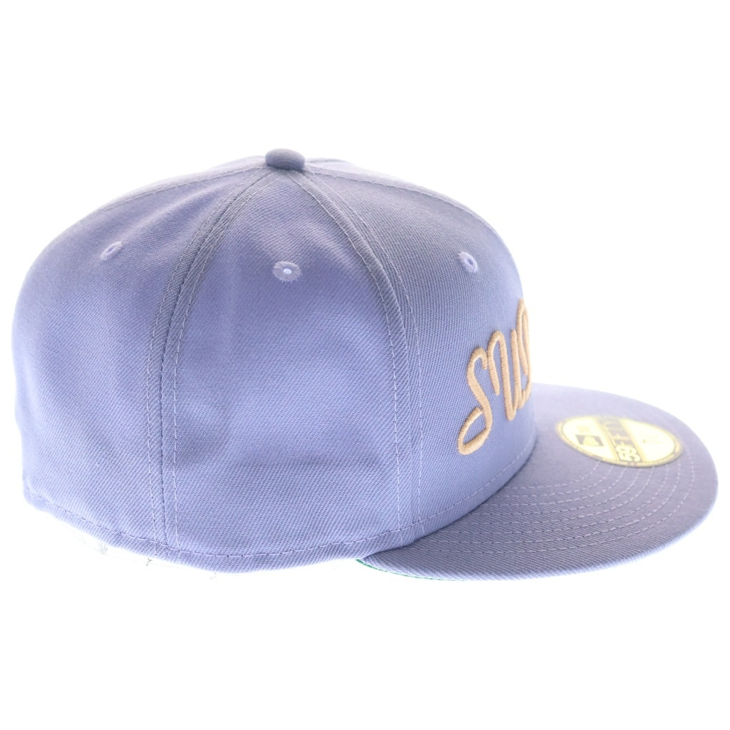SUPREME(シュプリーム) 23SS ×NEW ERA Script Logo Cap ニューエラ スクリプト ロゴ ベースボール キャップ 帽子 パープル