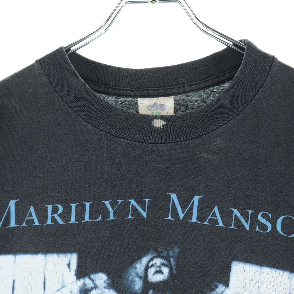 VINTAGE(ヴィンテージ) 90S VINTAGE Marilyn Manson Antichrist Superstar ヴィンテージ マリリンマンソン アンチクライスト スーパースター クルーネック ロングスリーブ 半袖Tシャツ カットソー