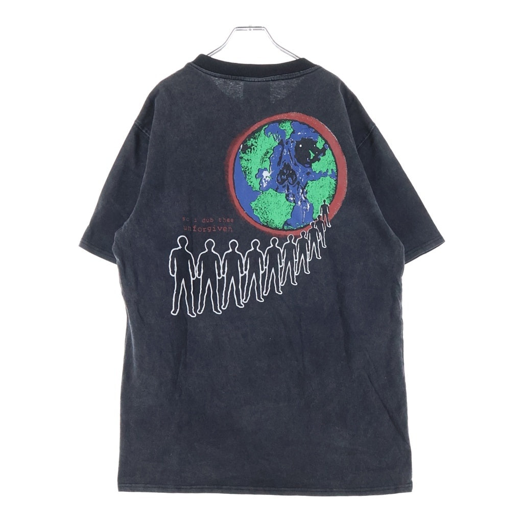VINTAGE(ヴィンテージ) 90S VINTAGE METALLICA PUSHEAD UNFORGIVEN ヴィンテージ メタリカ パスヘッド アンフォーギブン 両面プリント クルーネック 半袖Tシャツカットソー ブラック