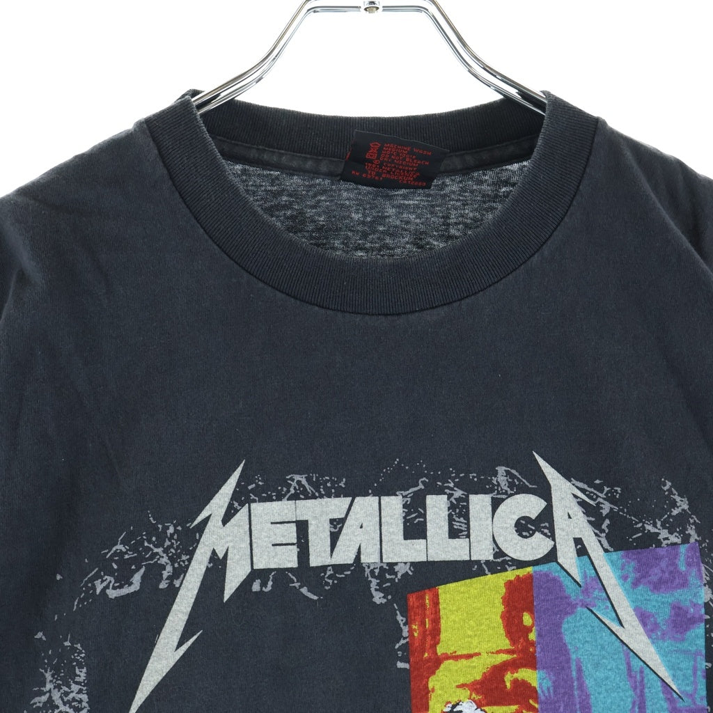 VINTAGE(ヴィンテージ) 90S VINTAGE GUNS N ROSES METALLICA WITH SPECIAL GUEST FAITH NO MORE ヴィンテージ ガンズアンドローゼス メタリカ フェイス ノーモア プリント クルーネック 半袖Tシャツ