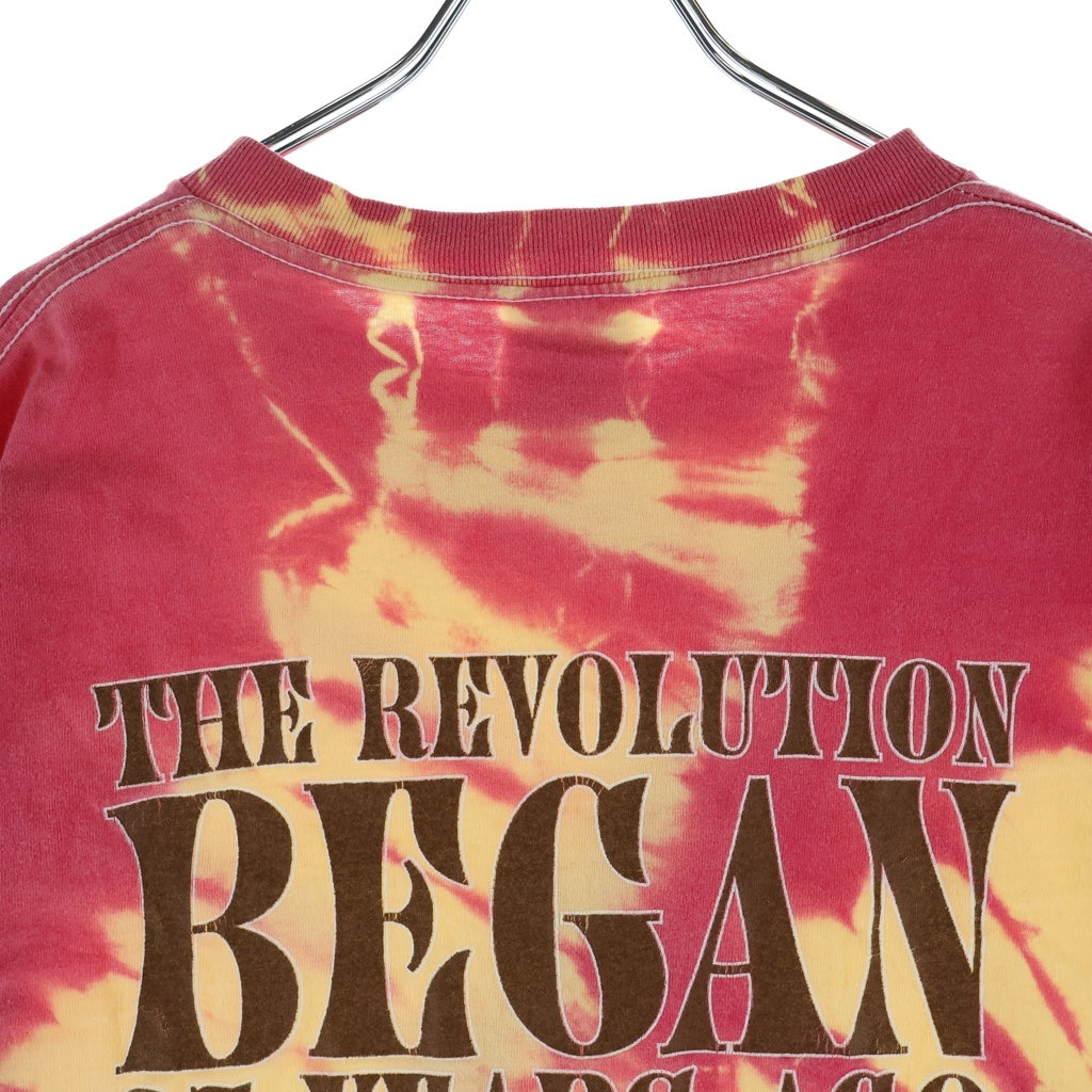 VINTAGE(ヴィンテージ) 90S VINTAGE STAR BUKS THE REVOLUTION BEAGAN 25 YEARS AGO ヴィンテージ スターバックス 25周年記念プリント タイダイ 半袖Tシャツカットソー マルチ