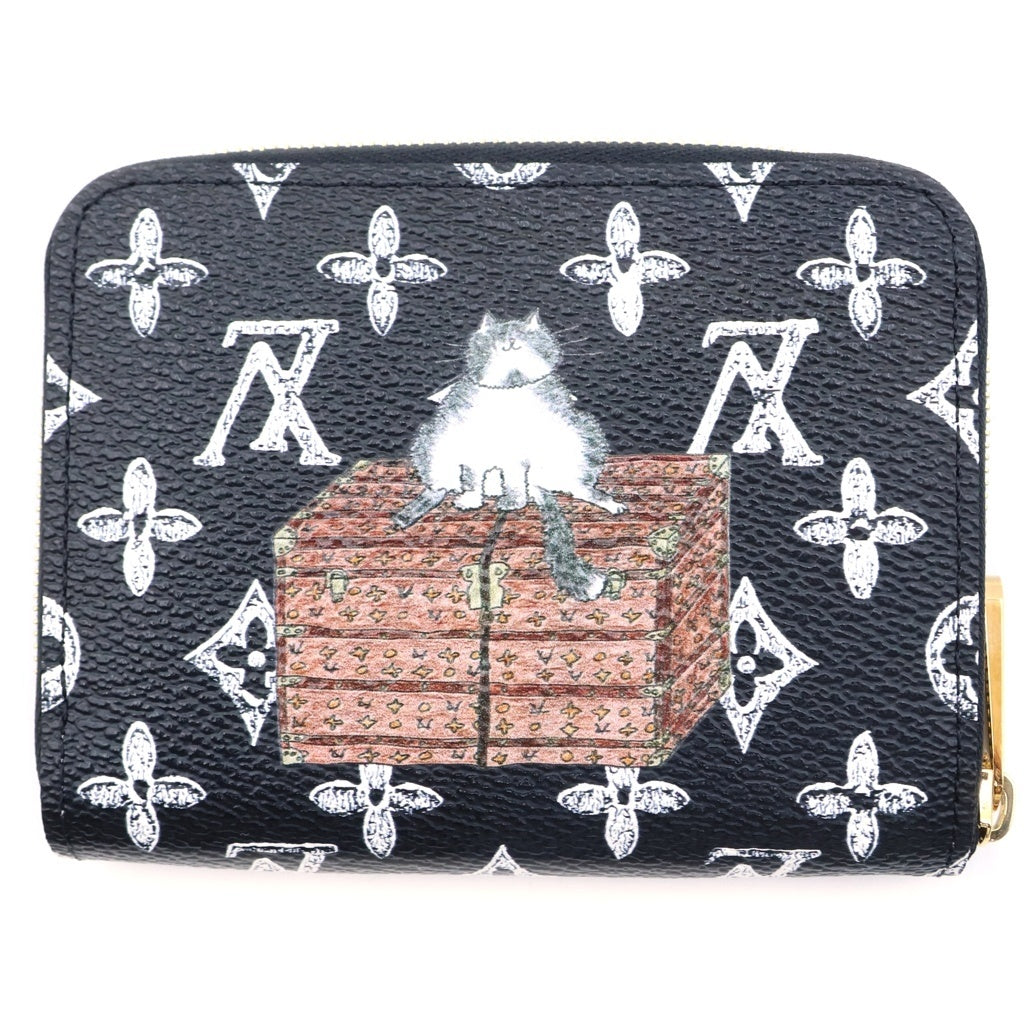 LOUIS VUITTON(ルイヴィトン) モノグラム キャットグラム ジッピーコインパース 財布 M63884 レディース