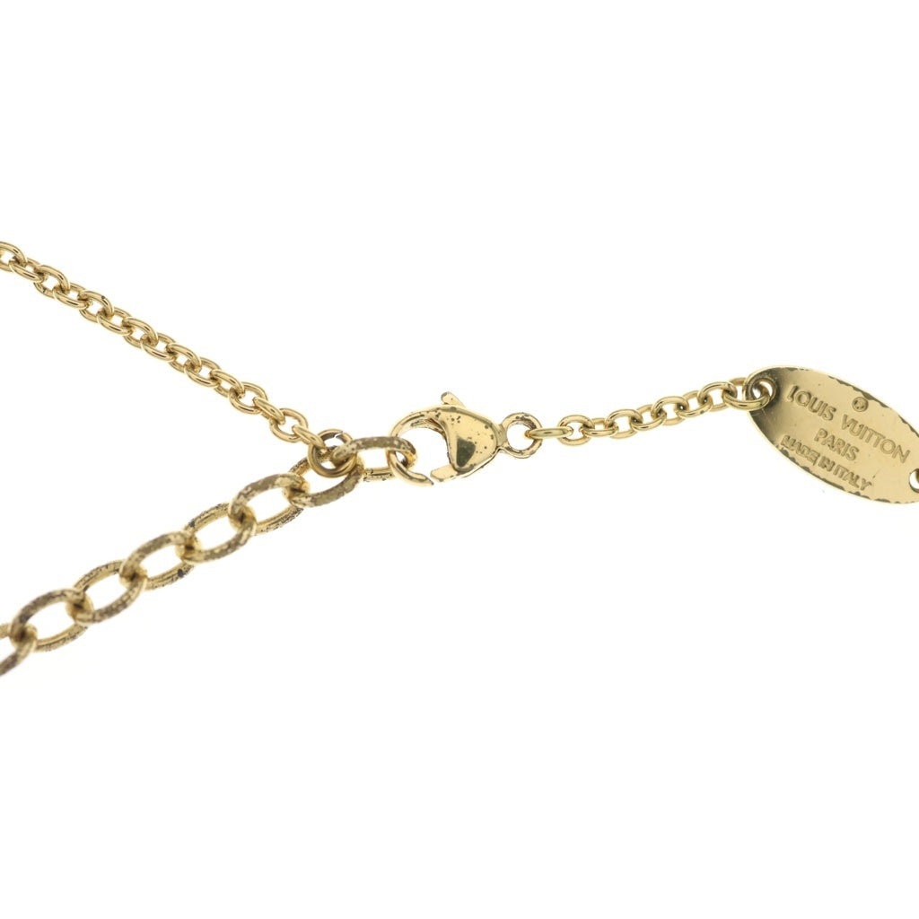 LOUIS VUITTON(ルイヴィトン) エッセンシャル V ネックレス ゴールド M61083 レディース