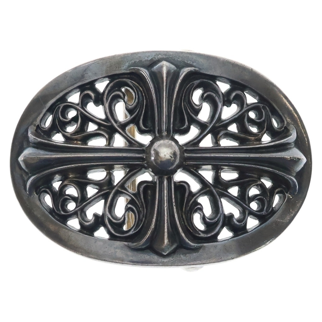CHROME HEARTS(クロムハーツ) OVAL CROSS STRAP1.5クラシックオーバルクロスバックル シルバー BCA359