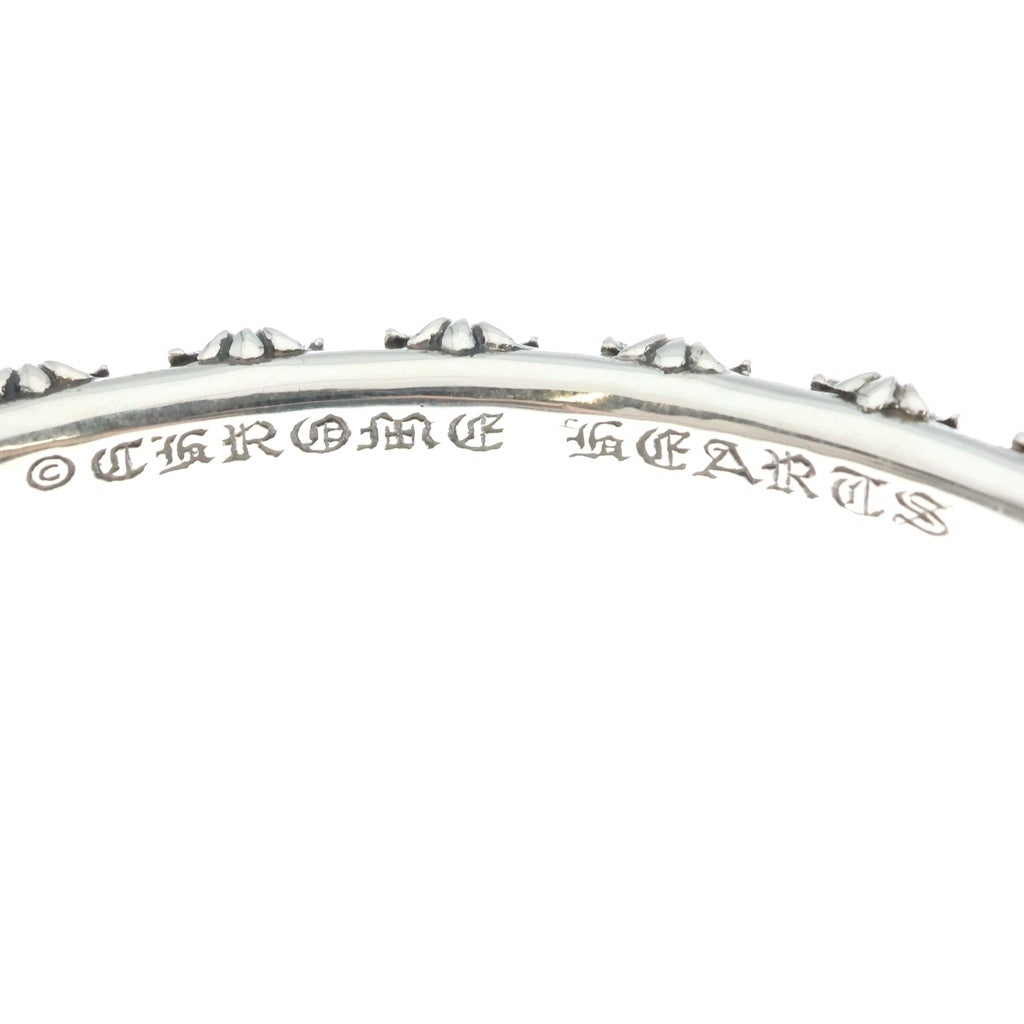 CHROME HEARTS(クロムハーツ) BANGLE CROSS クロスバンドバングル ブレスレット シルバー BCA124