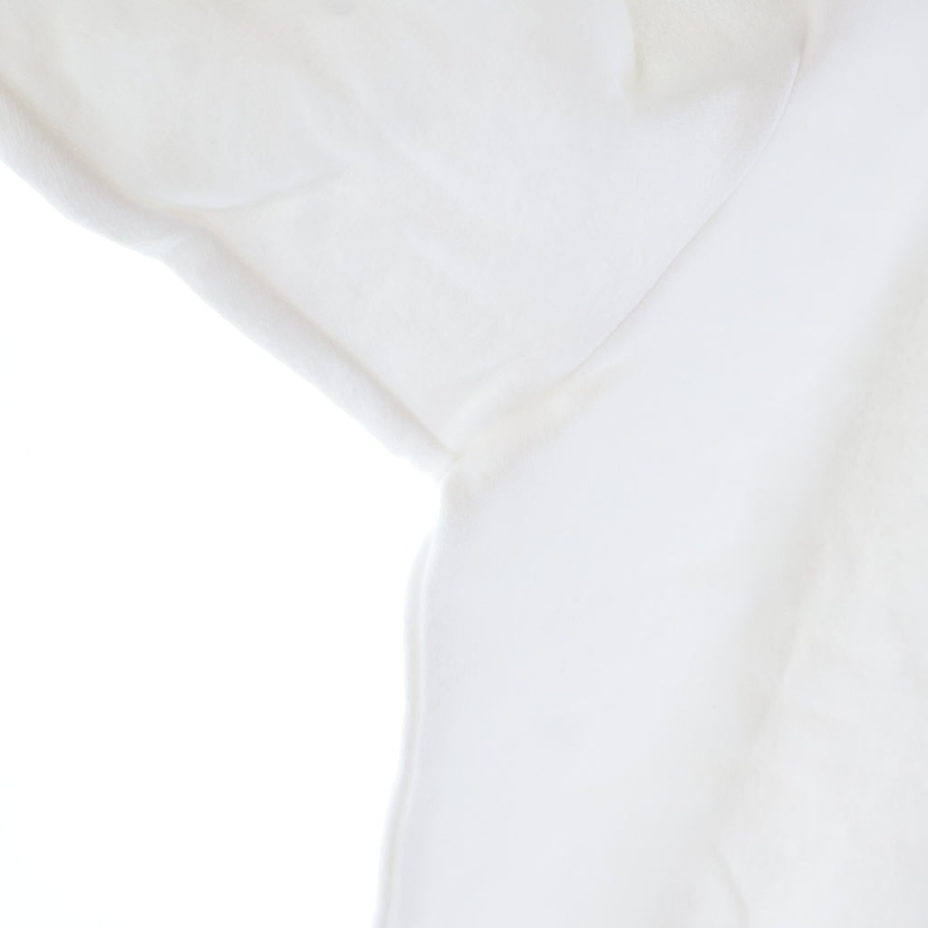 CHROME HEARTS(クロムハーツ) LOVE YOU NECK LOGO SWTSHRT ネックロゴ 袖フローラルプリントクルーネックスウェット ホワイト