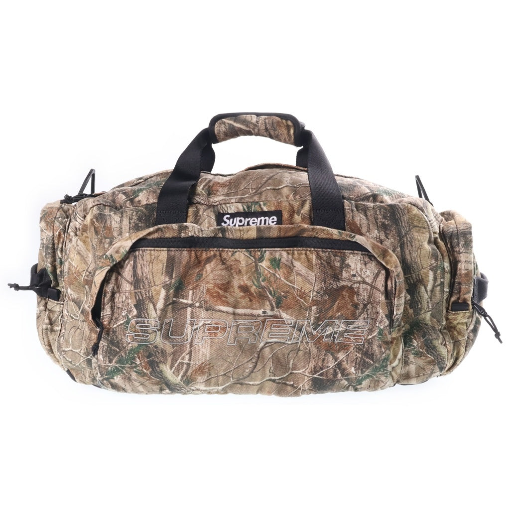 SUPREME(シュプリーム) 25AW Denim Duffle Bag Realtree AP Camo リアルツリープリント デニム ダッフル バッグ ブラウン
