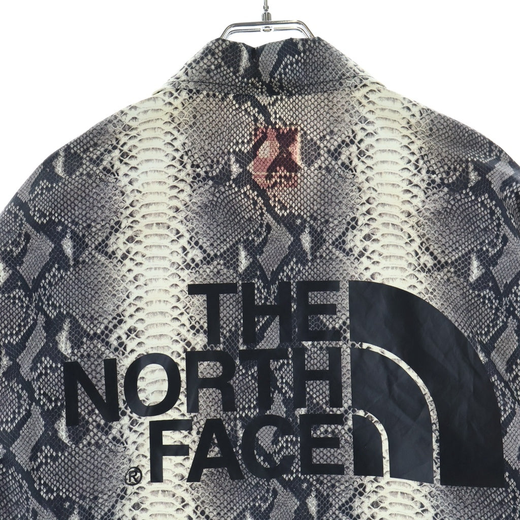 SUPREME(シュプリーム) 18AW ×THE NORTH FACE Snakeskin Taped Seam Coaches Jacket ザ ノースフェイス スネークスキン テープド シーム コーチジャケット グレー NP11803I