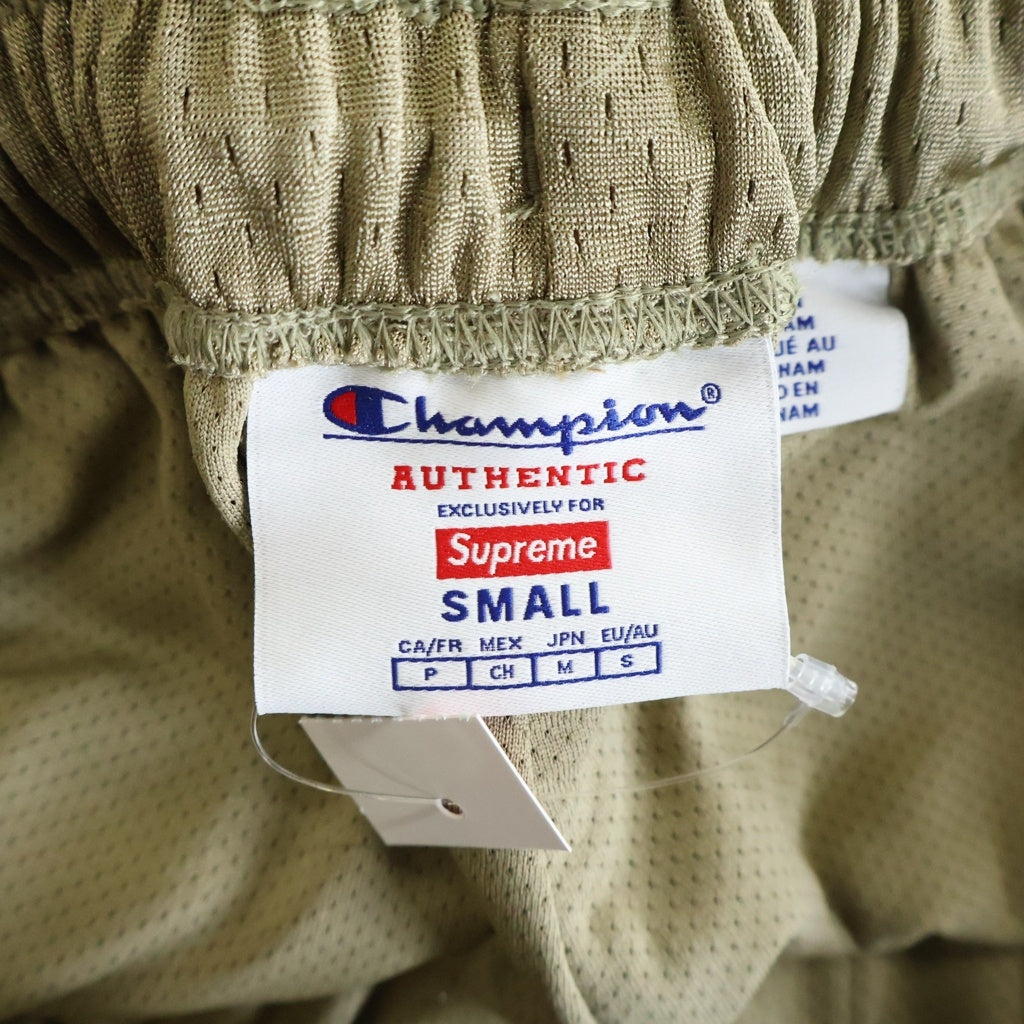 SUPREME(シュプリーム) 24SS ×Champion Mesh Short チャンピオン メッシュ ショーツ ショート ハーフパンツ ベージュ