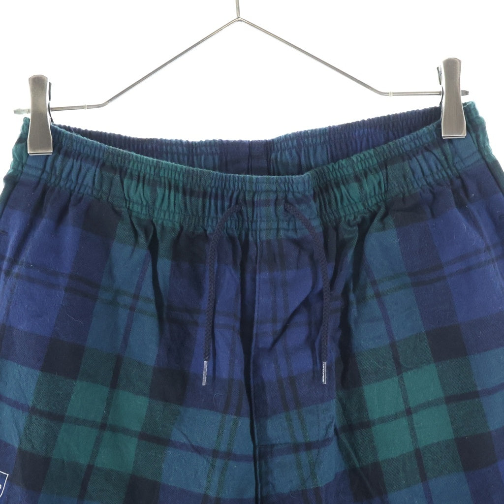 WTAPS(ダブルタップス) 22AW SEAGULL TROUSERS COTTON. FLANNEL シーガル 03 トラウザー チェック柄 フランネル ロングパンツ グリーン/ネイビー 222TQDT-PTM02
