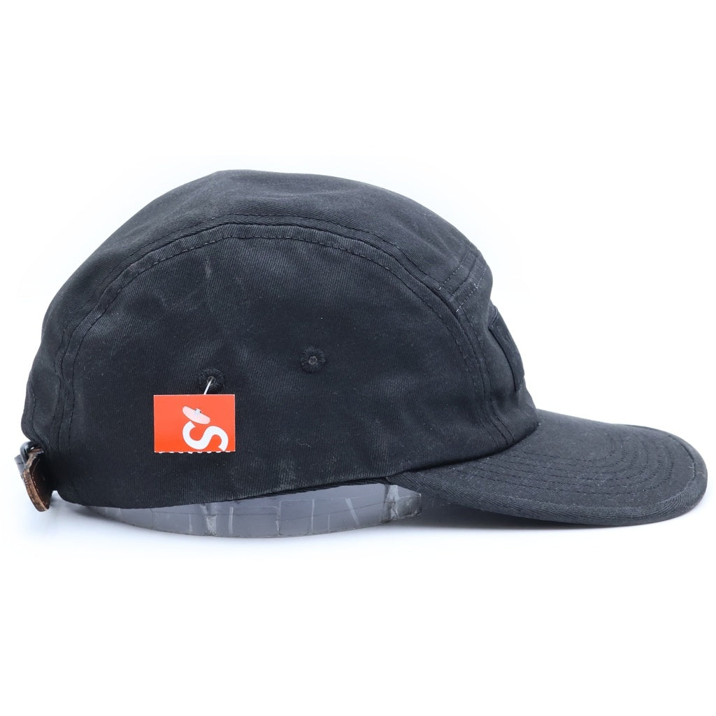 SUPREME(シュプリーム) ×24SS MM6 Maison Margiela Painted Camp メゾンマルジェラ ペイント キャンプキャップ 帽子 ブラック