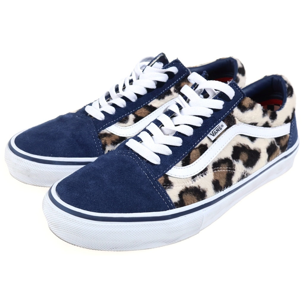 SUPREME(シュプリーム) 23AW ×VANS Leopard Old Skool バンズ レオパード オールドスクール ローカットスニーカー シューズ ネイビー US10/28cm VN0A5FCBBX9